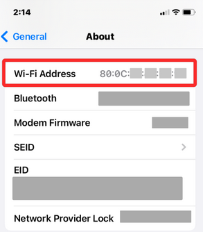 古浪苹果mac维修如何在iPhone查找MAC地址 