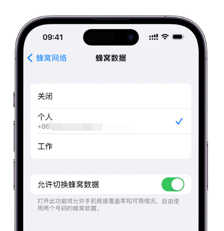 古浪苹果维修服务分享如何在iPhone上使用双卡 