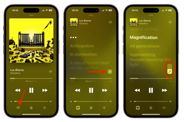古浪苹果服务网点分享iOS 16.2 全新功能：在 iPhone 或 iPad 上使用 Apple Music 唱歌 